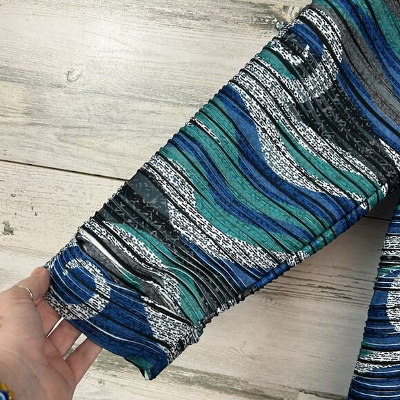 NWT Multiples Lightweight Topper Jacket Art To Wear Women’s Size XL Abstract - Picture 2 of 9